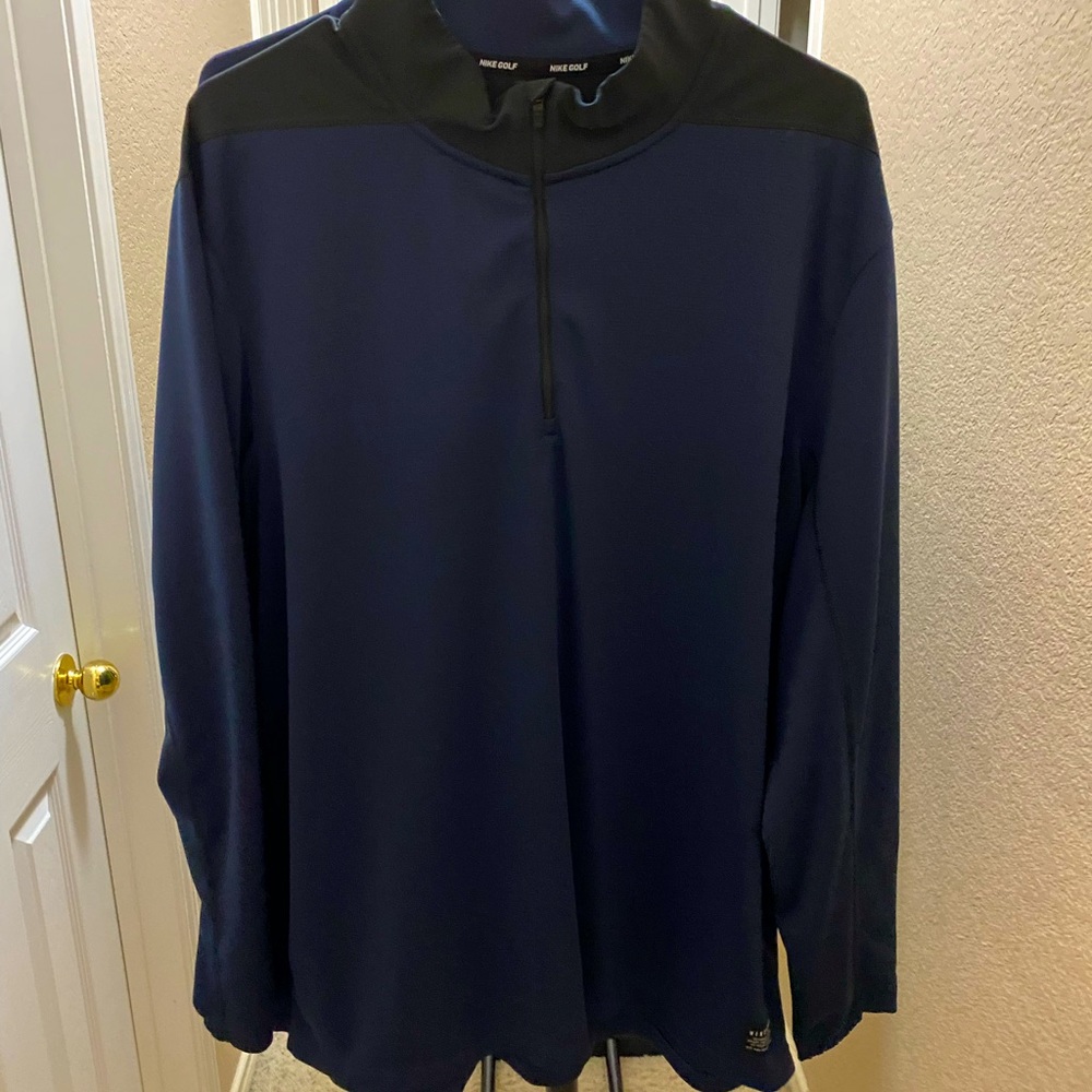 Nike Dry-Fit Core 1/2-Zip Golf Cover-Up!
